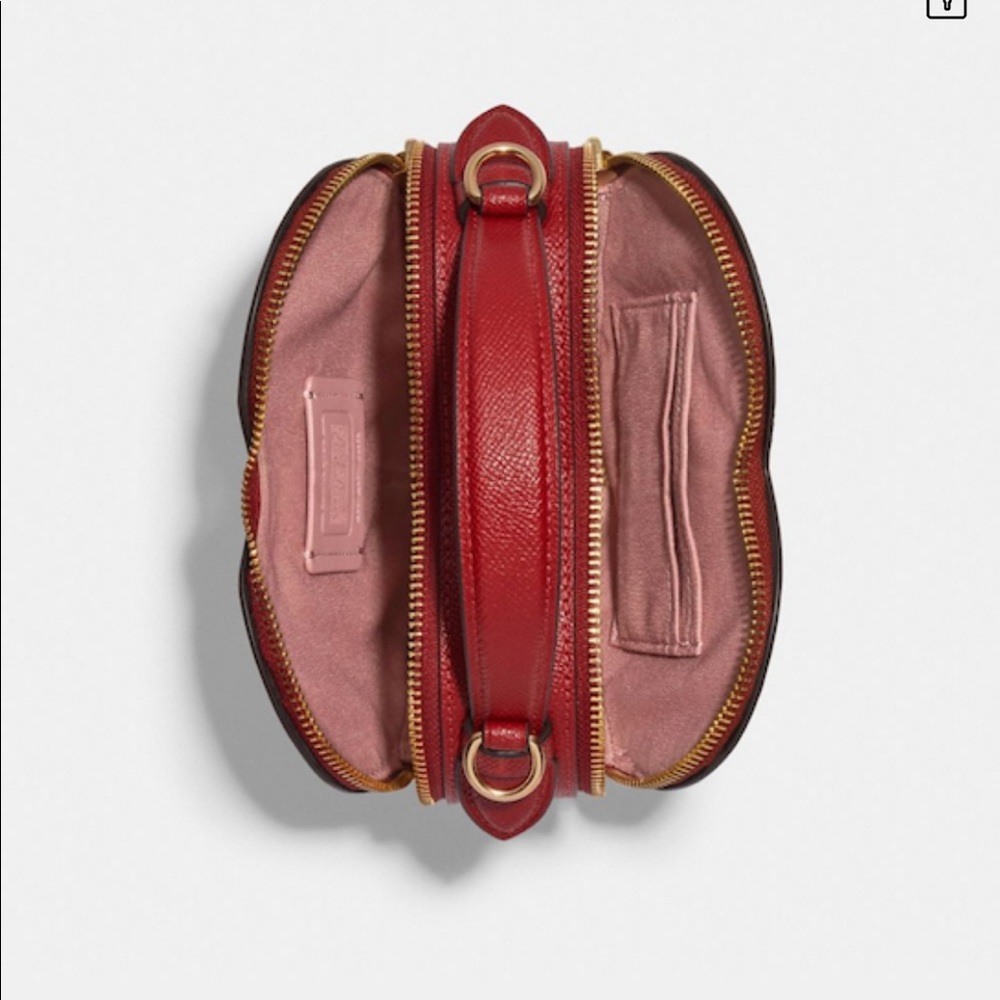 Coach Heart Crossbody in Colorblock - Picture 4 of 11